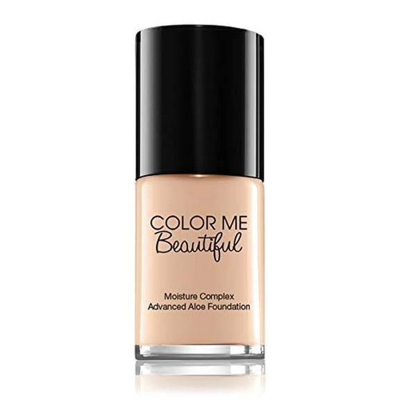 Color Me Beautiful Aloe Foundation for Moisture Skin, Advanced Formula for All Skin Type, Cool Beige