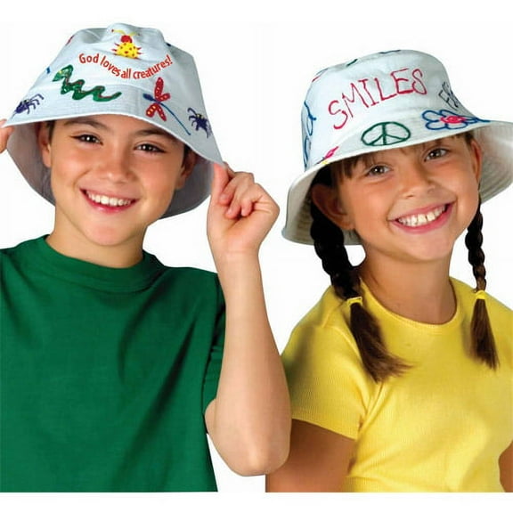 Color-Me Bucket Hat Kit, Makes 12