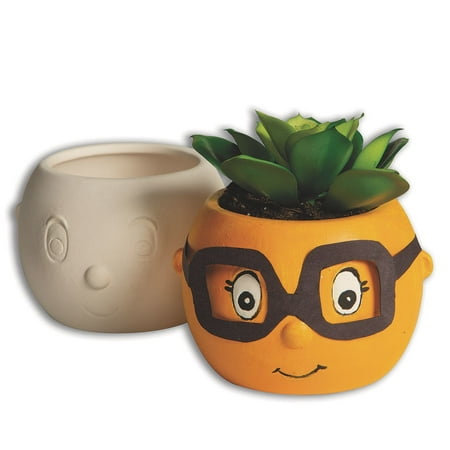 Color-Me™ Ceramic Bisque Flowerpot Buddy (Pack of 12)