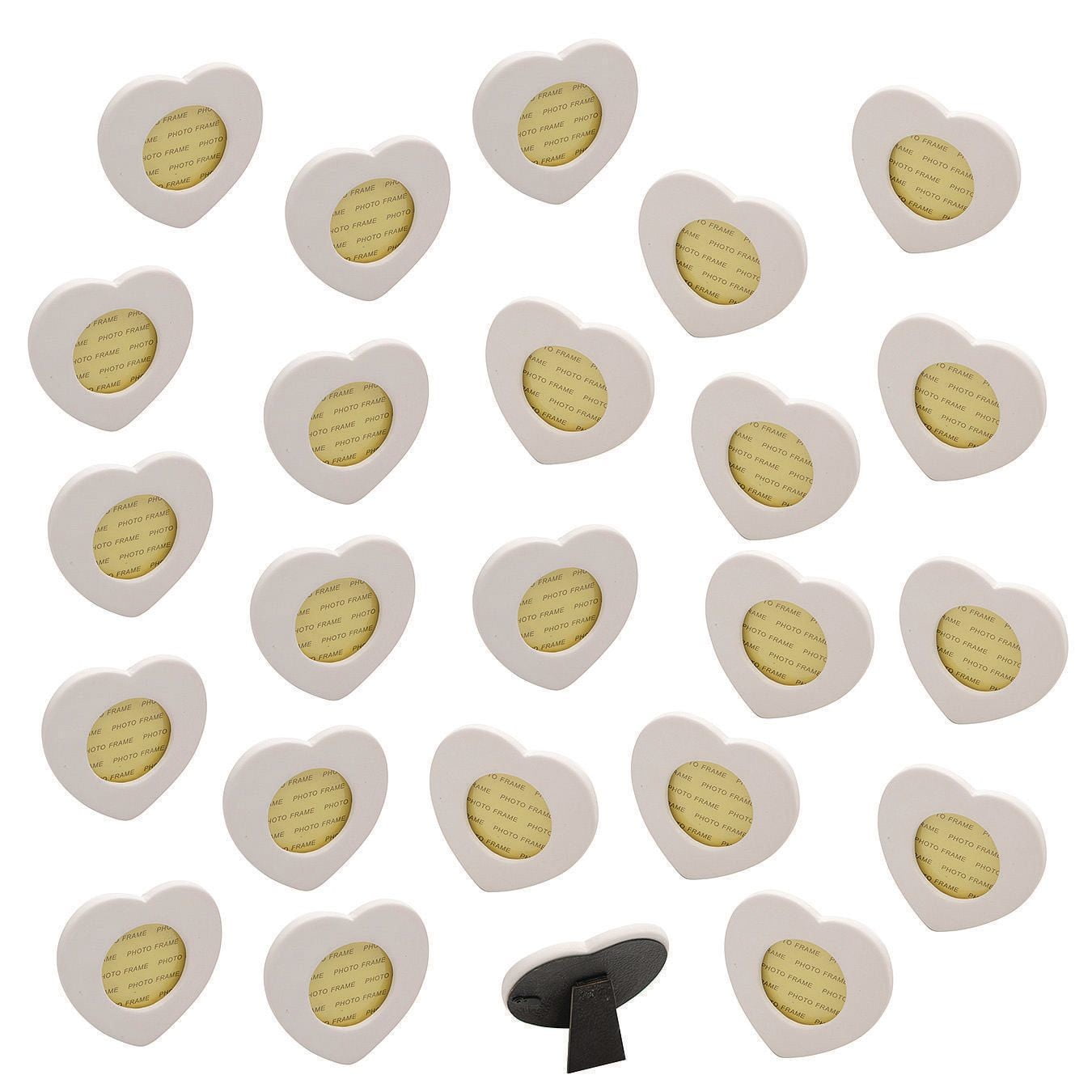 ColorMe™ Ceramic Bisque Heart Frame (Pack of 24)