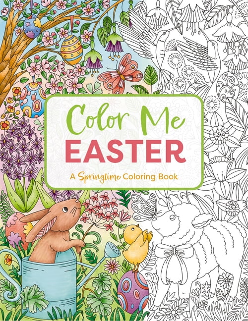 Color Me Easter: An Adorable Springtime Coloring Book, (Paperback)
