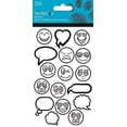 thumbnail image 1 of Color Me Emoji Foil Stickers - 2 Sheets, 1 of 1