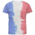 thumbnail image 1 of Color Me French Mens Soft V-Neck T Shirt Heather White 2XL, 1 of 2