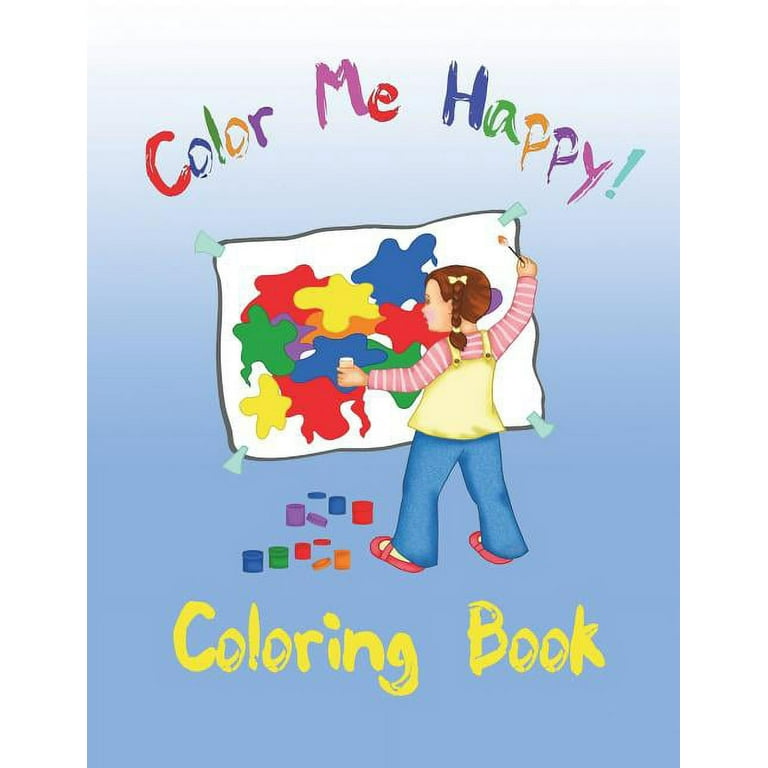 HAPPY-HAPPY A Children’s Coloring Book Happy Children's Day Coloring Book: Happy Children's Day