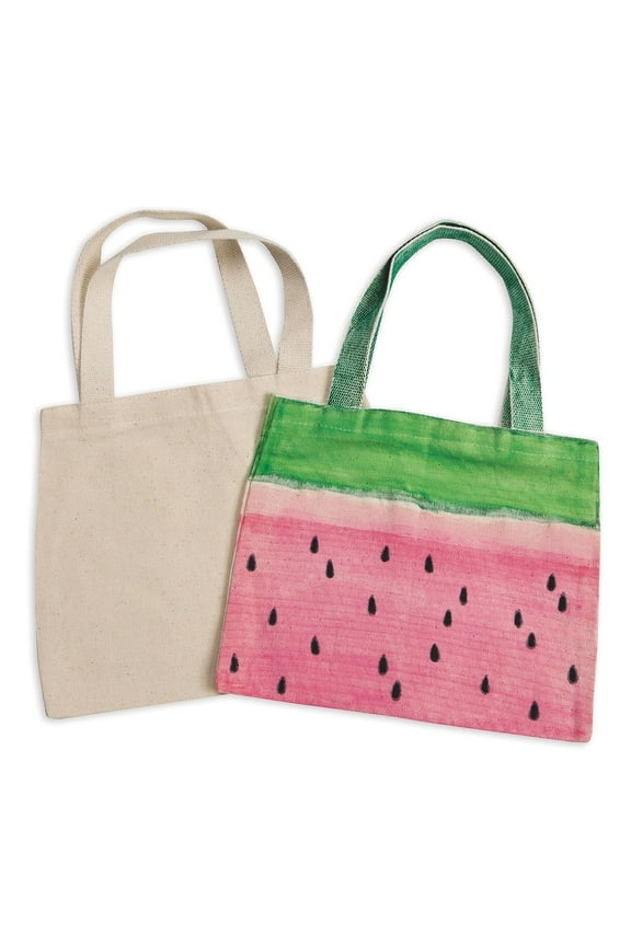 Color-Me Medium Canvas Tote (Pack of 6)
