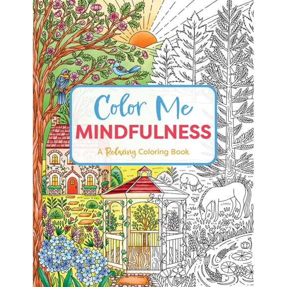 Color Me Mindfulness - Walmart Exclusive Edition, 112 pages (Paperback)