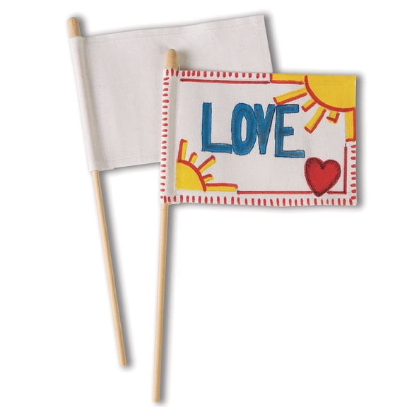 Color-Me Mini Flags (Pack of 48)