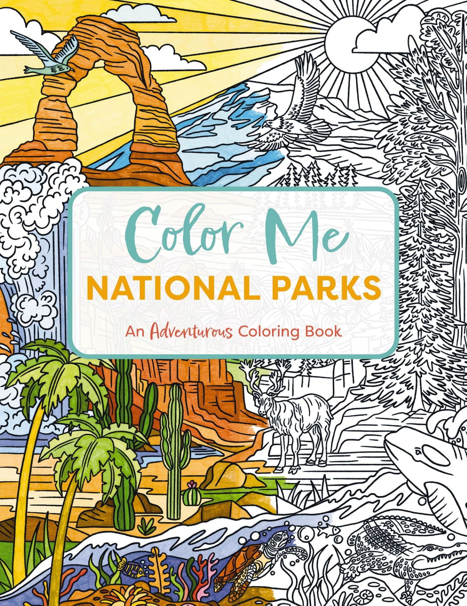 Color Me National Parks Walmart Exclusive