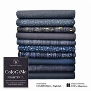 Color Me - Nightfall Fat Quarter Bundle by Windham 10pcs