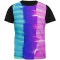 thumbnail image 1 of Color Me Transgender All Over Mens Black Back T Shirt Multi LG, 1 of 1