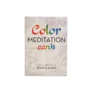 Color Meditation Oracle Cards A 36 Cards Tarot Divination Deck English Vision Edition Board Playing Game For Party