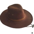 thumbnail image 1 of Color Men Polyester Cap Large-Brim Western Rope Rider Z2 N4S2 Cowboy New I4N9, 1 of 1