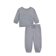 Color Mix by Garanimals Baby Butter Fleece Sweatshirt & Jogger Outfit Set, Sizes 6-24 Months