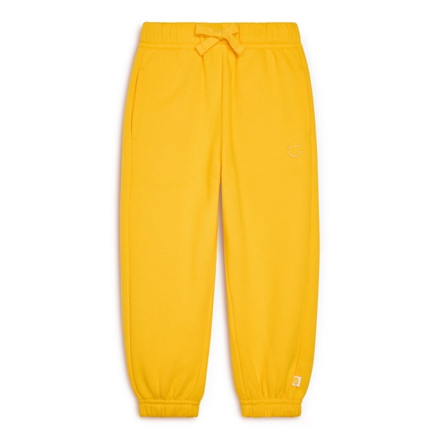 Color Mix by Garanimals Toddler Butter Fleece Jogger, Sizes 2T-5T