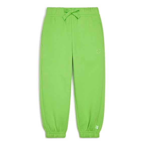 Color Mix by Garanimals Toddler Butter Fleece Jogger, Sizes 2T-5T