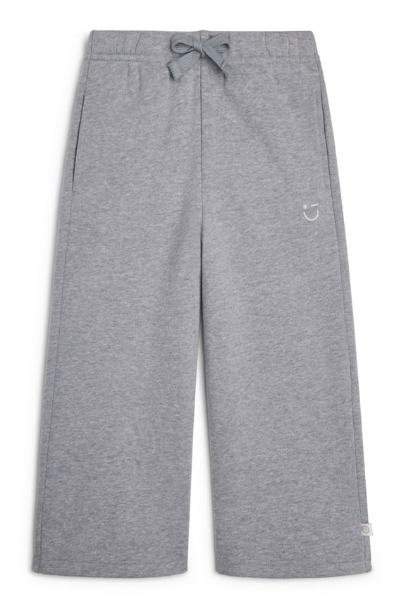 Color Mix by Garanimals Toddler Butter Fleece Open Hem Pant, Sizes 2T-5T