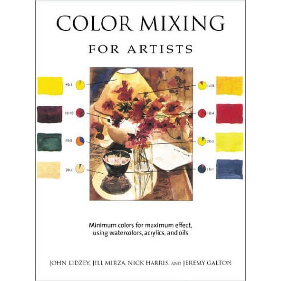 Color Mixing for Artists: Minimum Colors for Maximum Effect, Using Watercolors, Acrylics, and Oils (Hardcover) 0764154478 9780764154478