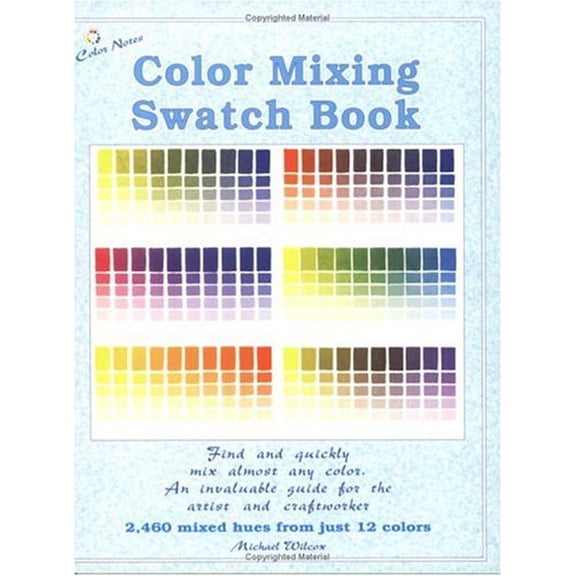 Pre-Owned Color Mixing Swatch Book (Paperback) 0967962854 9780967962856