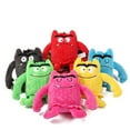 thumbnail image 1 of Color Monster Plush Toys, 5.9in Emotional Monster Plush Figure Education Toys (1 Set), 1 of 6