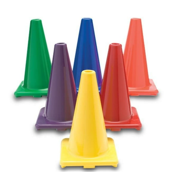 Color My Class 18 Inch Game Cones Set of 6
