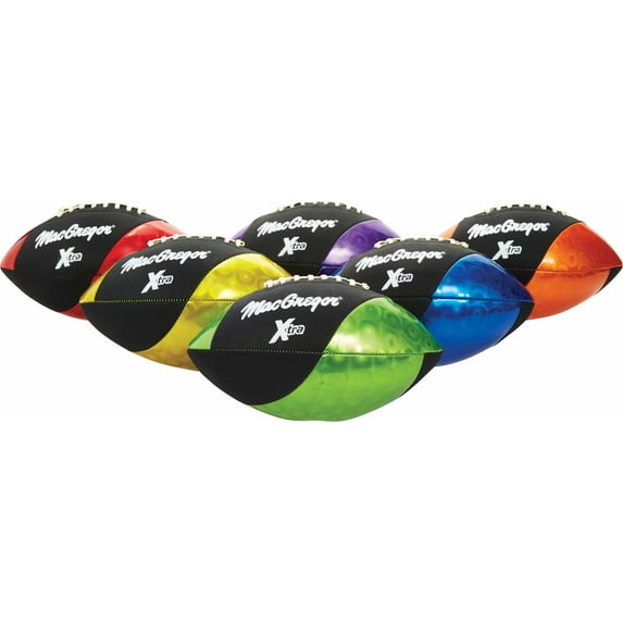 MacGregor® Color My Class® Xtra™ Junior Footballs, 6-Pack