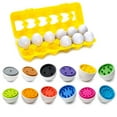 Color & Number Matching DHF10 Egg Toy Number Sorting & Color