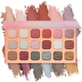 thumbnail image 1 of Color Nymph 18 Colors Eyeshadow Palettes, Highly Pigmented Shades Matte and Shimmers Makeup Palette with Large Mirror for Teens Girls Blendable Waterproof Eyeshadow(Pink), 1 of 6