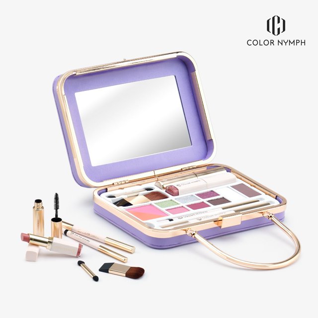 Color Nymph Beginner Makeup Kits For Teens With The Delicate Handbag
