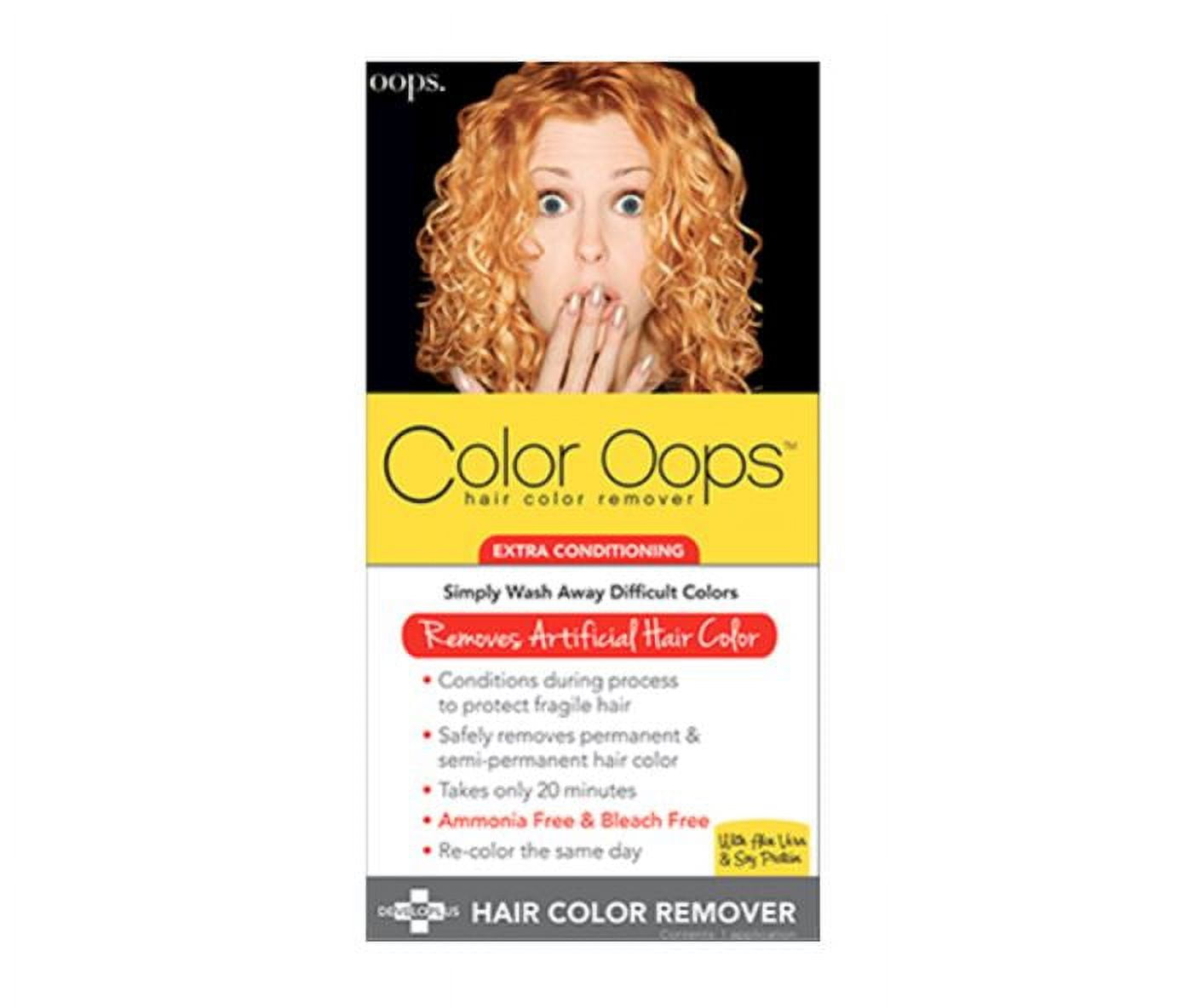 Color Oops Extra Conditioning Hair Color Remover Bleach Free Dye Remover  BEAUTY TALK LA