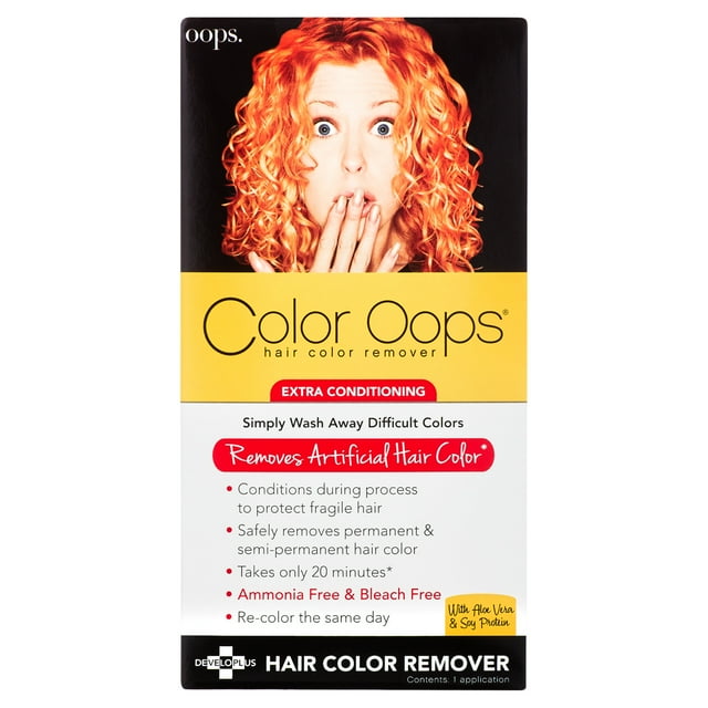 Color Oops, Extra Conditioning Hair Color Remover, Bleach Free Dye