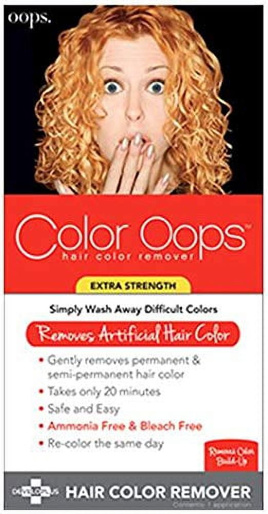 Color Oops Extra Strength Hair Color Remover, Bleach-Free Dye