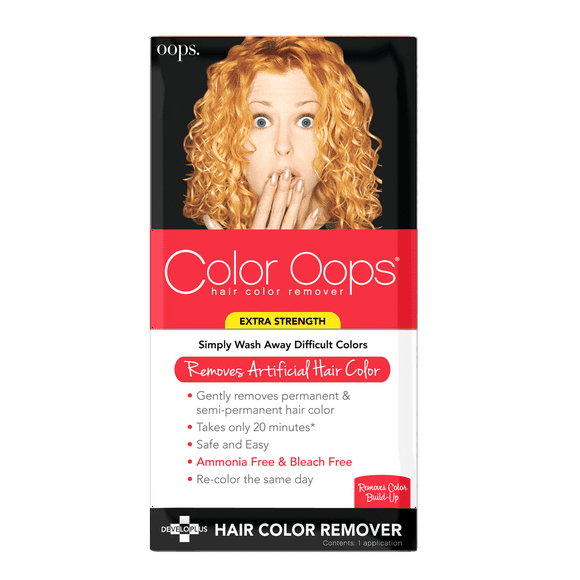 Color Oops Extra Strength Hair Color Remover, Bleach-Free Dye Corrector