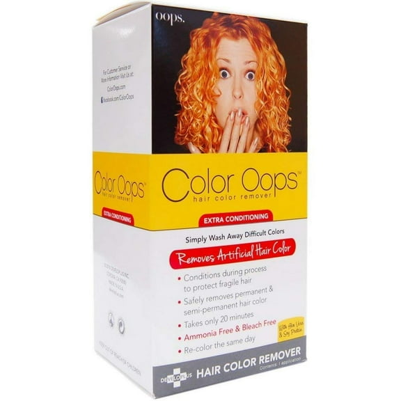 Color Oops Hair Color Remover Extra Conditioning 1 Each
