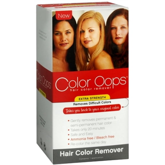 Color Oops Hair Color Remover Extra Strength, 1 Each (Pack of 2)