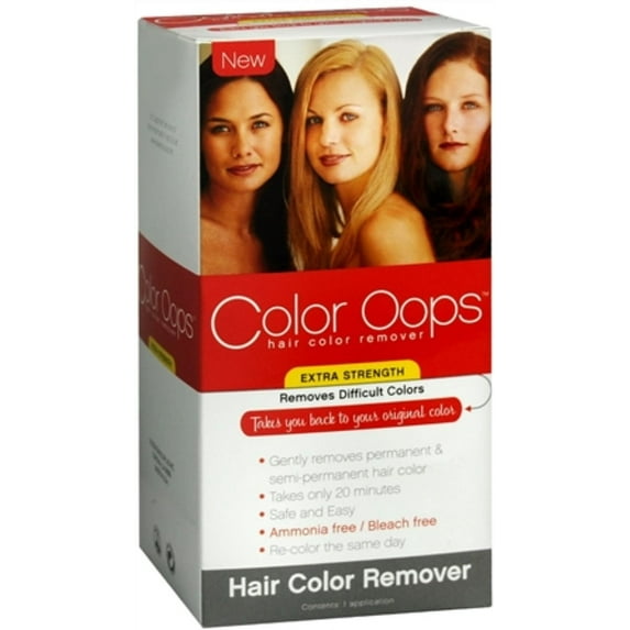 Color Oops Hair Color Remover Extra Strength, 1 Each (Pack of 3)