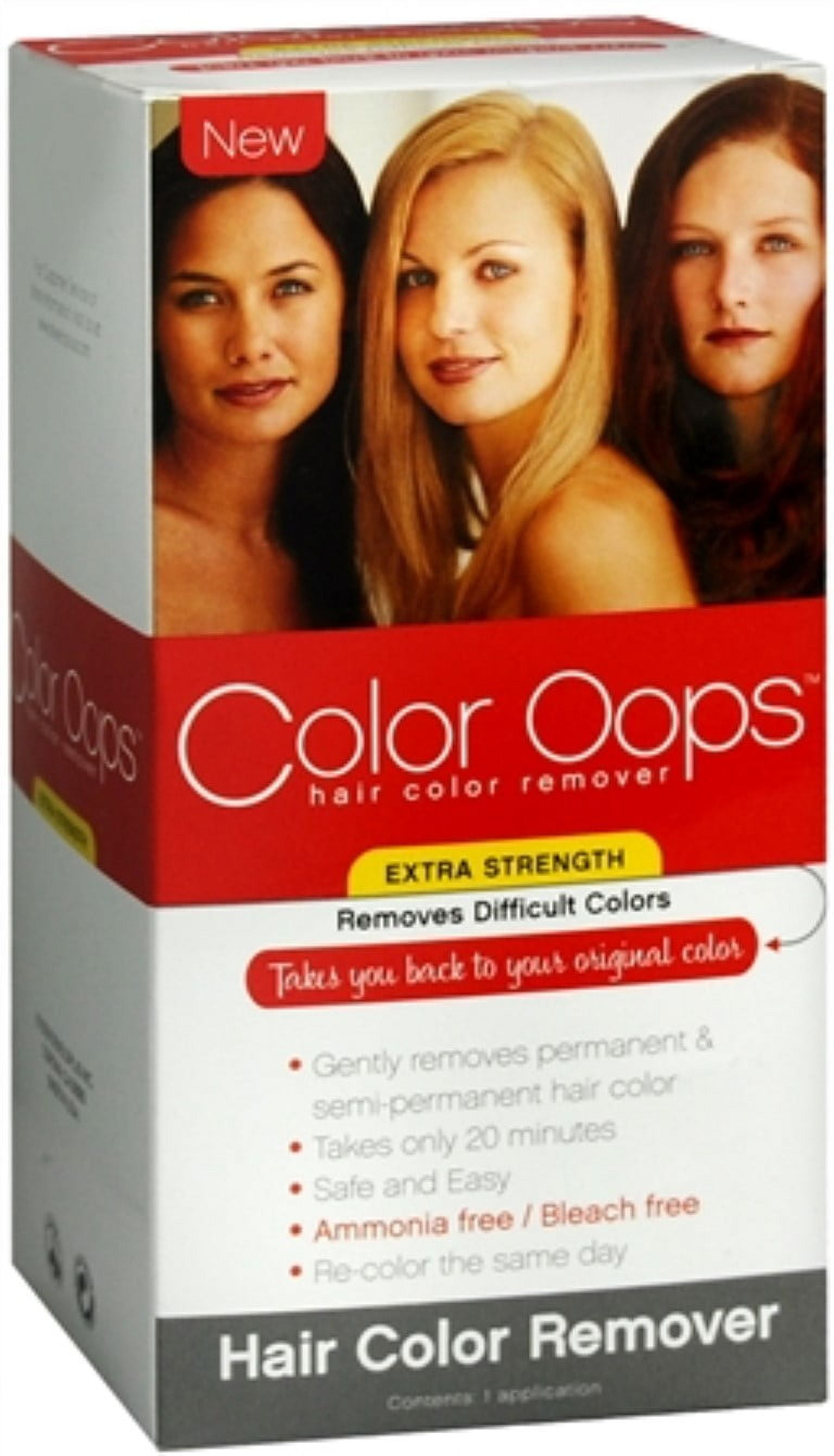 Color Oops Hair Color Remover Extra Strength, 1 Each (Pack of 3