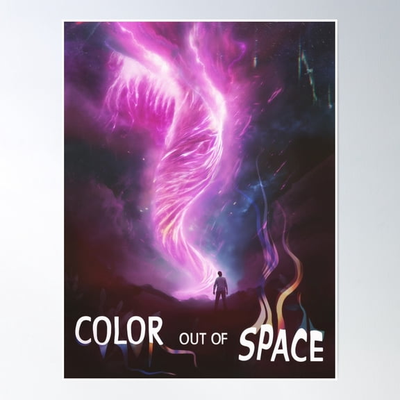 Color Out Of Space - Movie Poster Poster Wall Art, Modern Wall Decor, 8x12 UNFRAMED