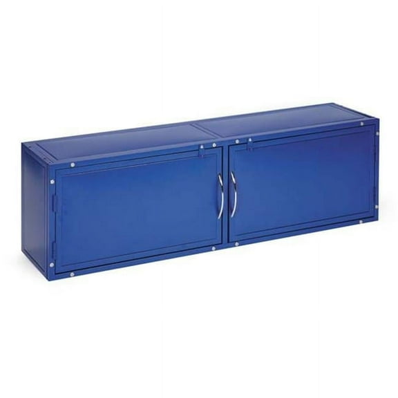 Color Overhead Tub Cabinet - Blue