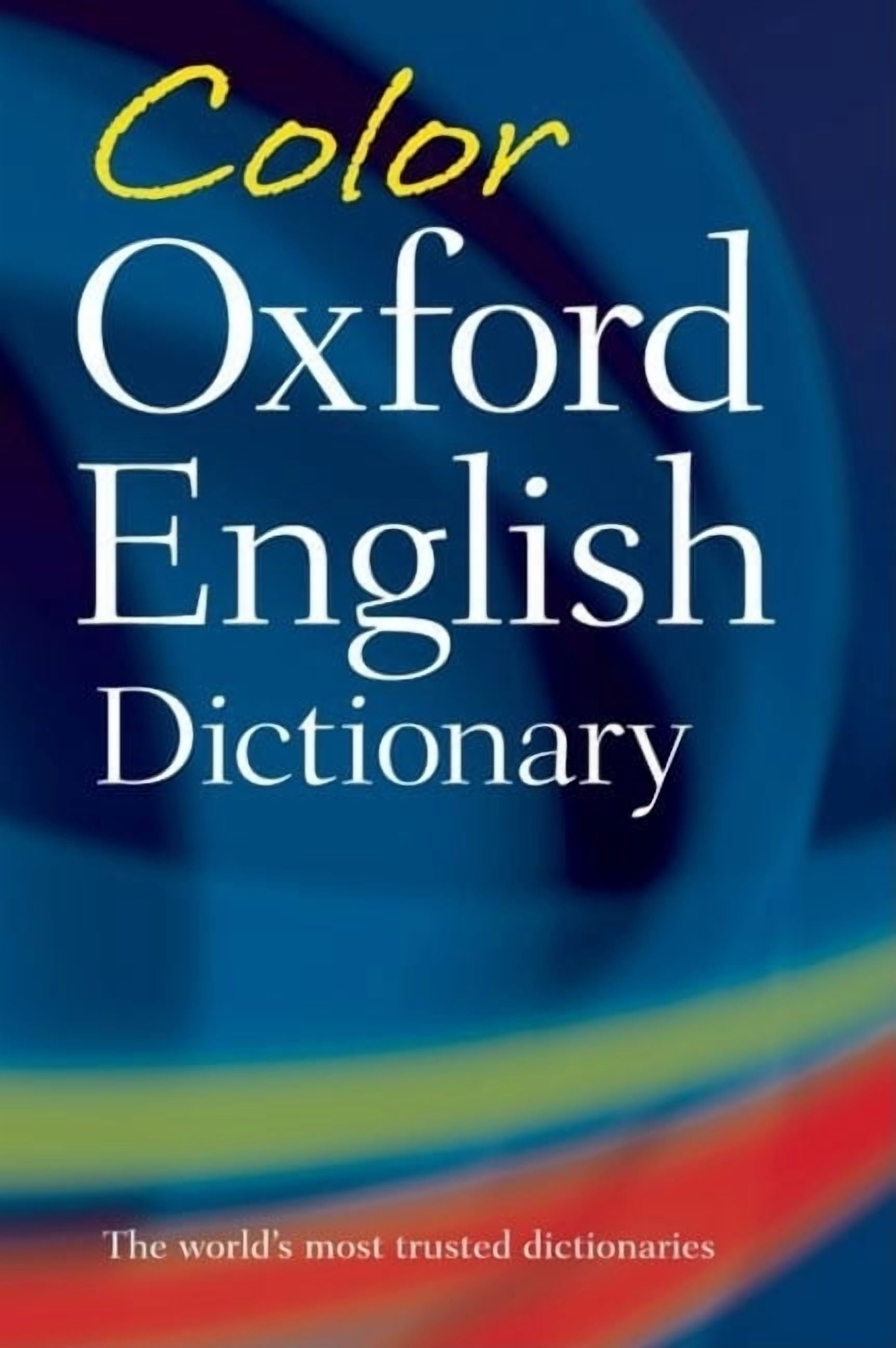 Color Oxford English Dictionary, (Paperback) - Walmart.com