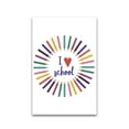 thumbnail image 1 of Color Pencil Circle, Love School Poster -Image by Shutterstock, 1 of 2