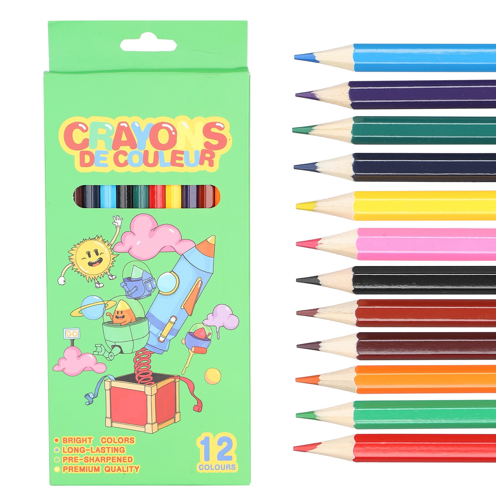 Eco-Friendly Colored Pencils