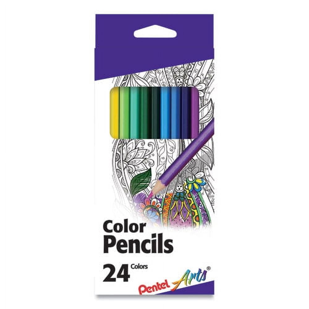 Color Pencils, 1.98 Mm, H (#3), Assorted Lead/barrel Colors, 24/pack | Bundle of 2 Packs