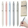 thumbnail image 1 of Color Pens Multi-Color Pens Ddaowanx Gel Pens 5 Pcs 0.5mm Pens Fine Point Smooth Writing Pens Desk Accessories For Women 0.8ml(5PCS/SET 0.07fl.oz/2ml)Clearance from QiwagFerng, 1 of 17