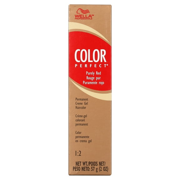 Color Perfect Permanent Creme Gel Haircolor - 5 RR Level 5 Pure Red