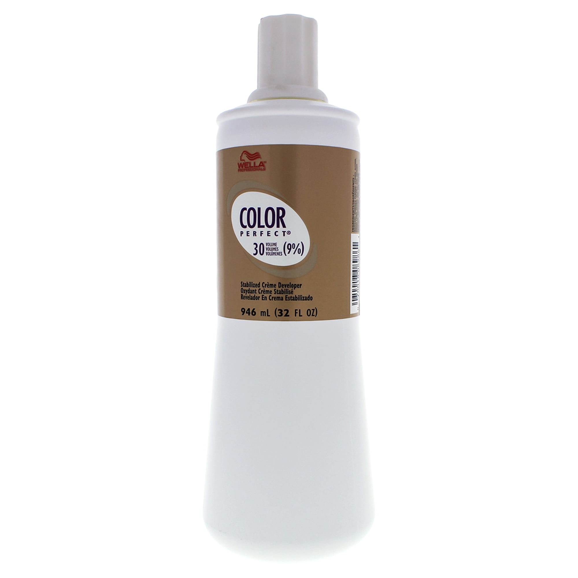 Color Perfect Stabilized Cream Developer 9 Percent 30 Vol by Wella for ...