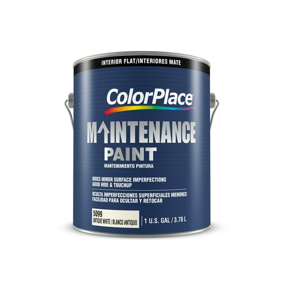 Color Place Maintenance Interior Flat Antique White 1-Gal
