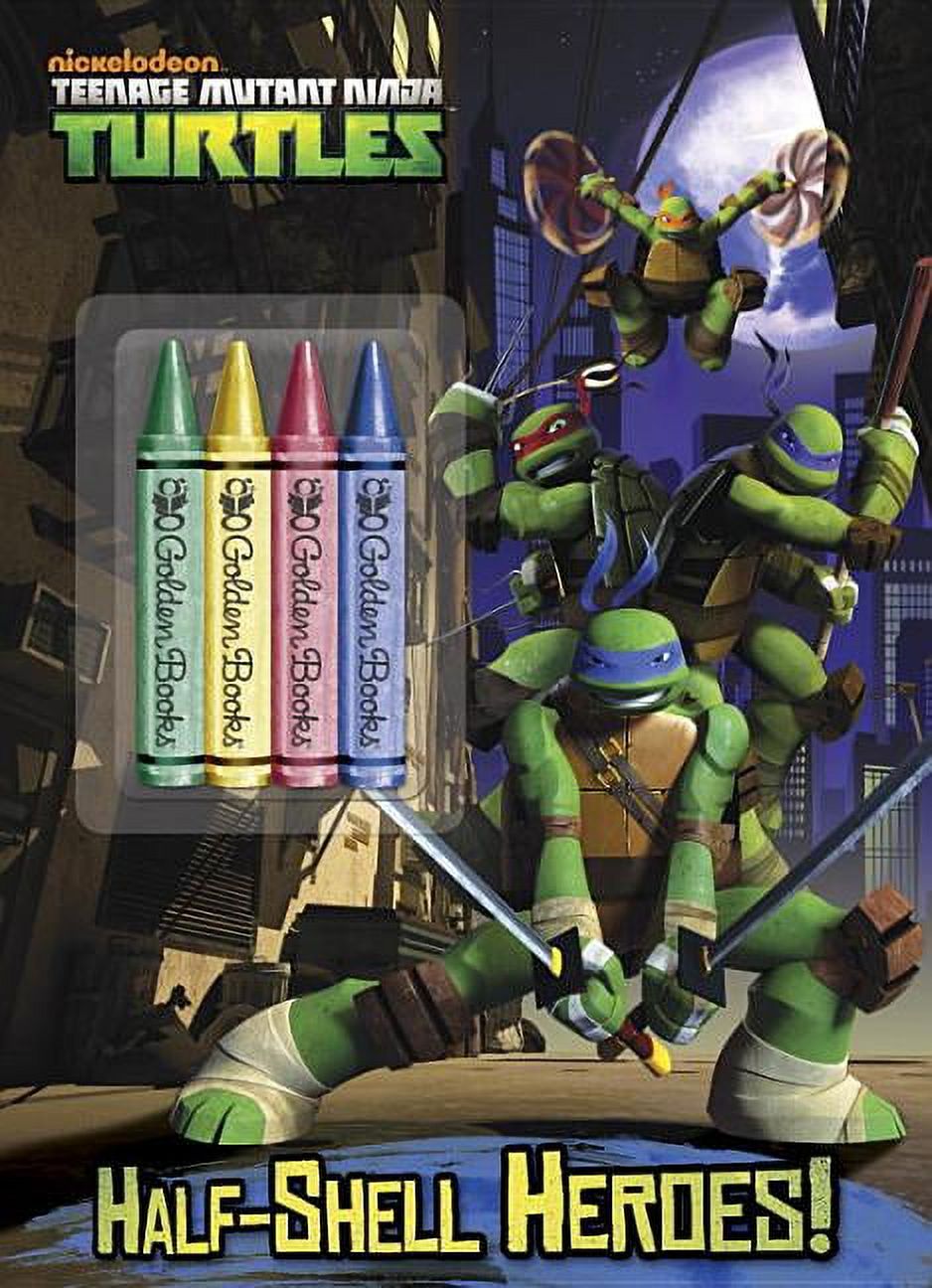 Color Plus Chunky Crayons: Half-Shell Heroes! (Teenage Mutant Ninja Turtles) (Paperback) - image 1 of 2