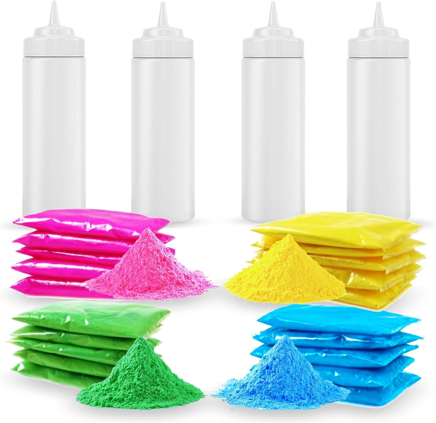 Color Blaze Bulk Run Packets - Safe, Creative & Colored Powder Backyard ...