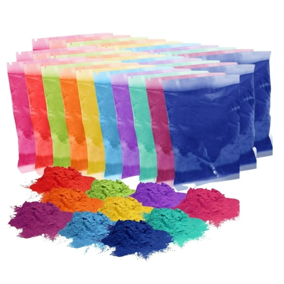Color Powder Packets by Chameleon Colors 25 Assorted Individual Packets of 10 Colors. Super Sized 100 Gram Bags Give You More Powder and More Color Variety.