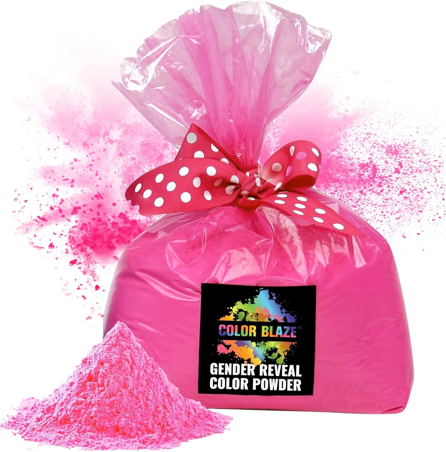 Color Blaze 5 lbs Pink Color Powder - Ideal for Fun Run